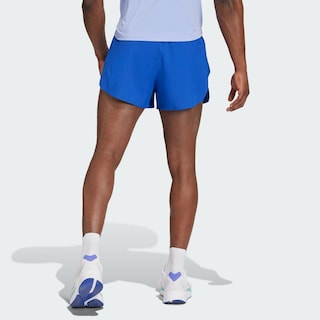 Foto 4 | Shorts de Running Adizero Essentials Split Adidas Azul para Hombre