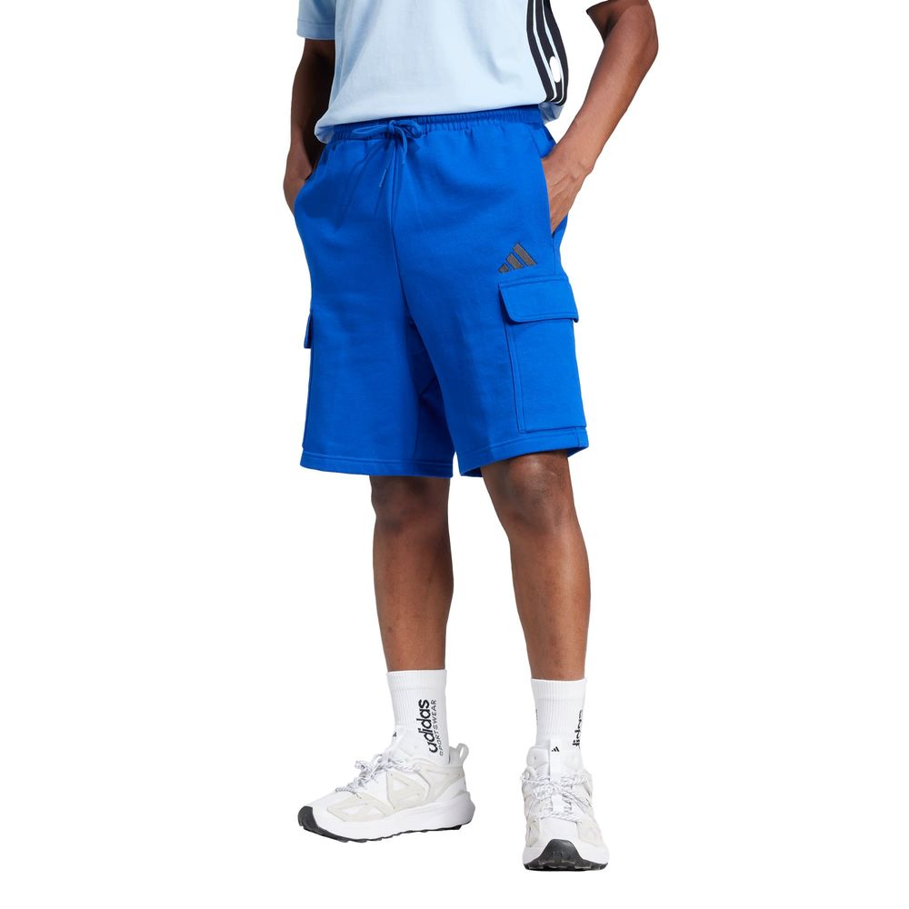Foto 3 pulgar | Shorts Cargo Adidas Essentials Feel Cozy Felpa para Hombre