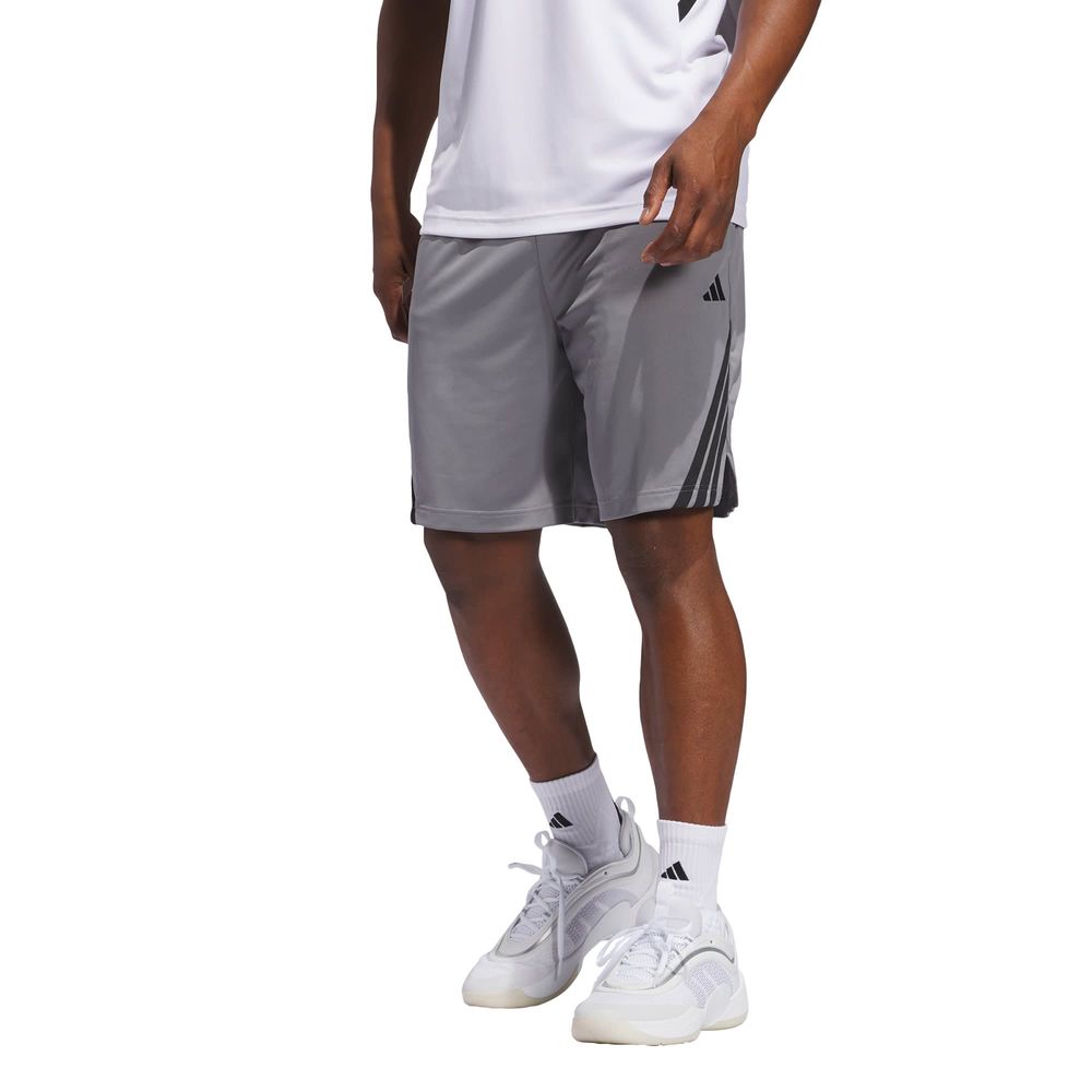 Foto 2 | Short Adidas 3-stripes Gris