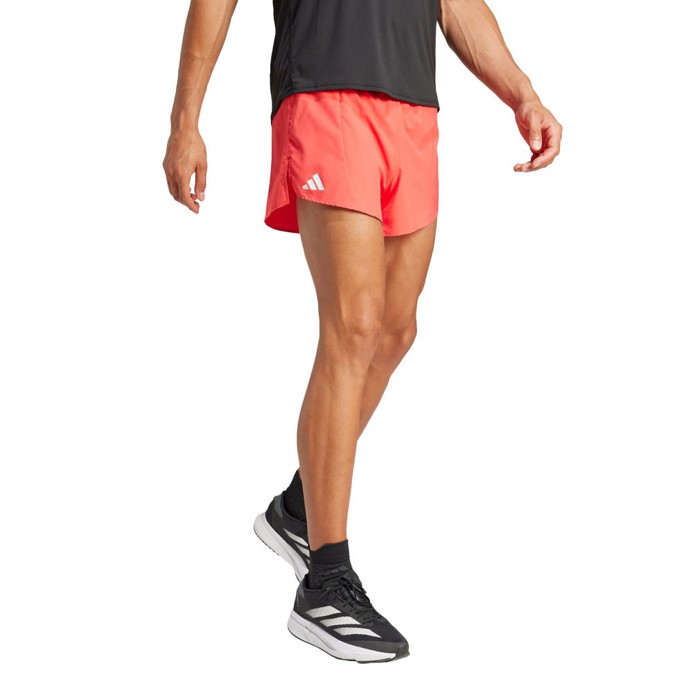 Foto 3 pulgar | Shorts de Running Adizero Essentials Adidas Rojo para Hombre