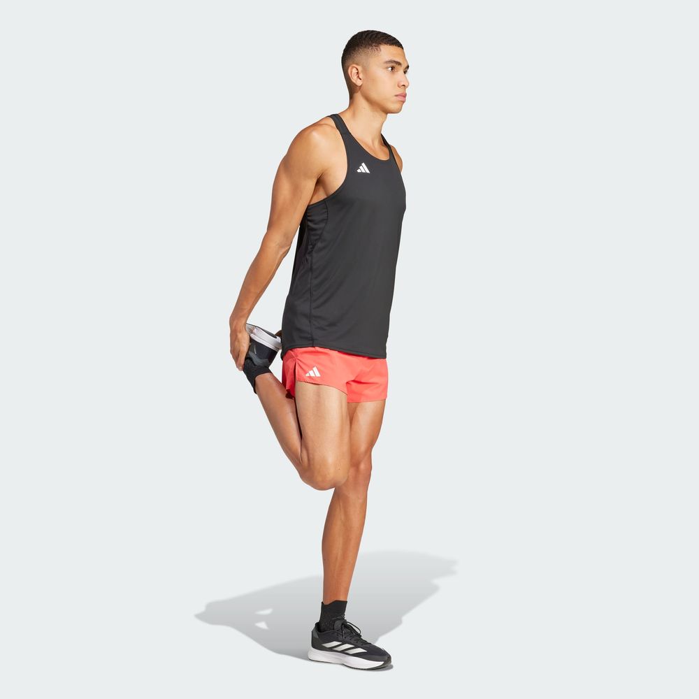 Foto 6 pulgar | Shorts de Running Adizero Essentials Adidas Rojo para Hombre