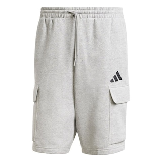 Foto 1 | Shorts de Cargo Adidas Essentials Feel Cozy Felpa Gris