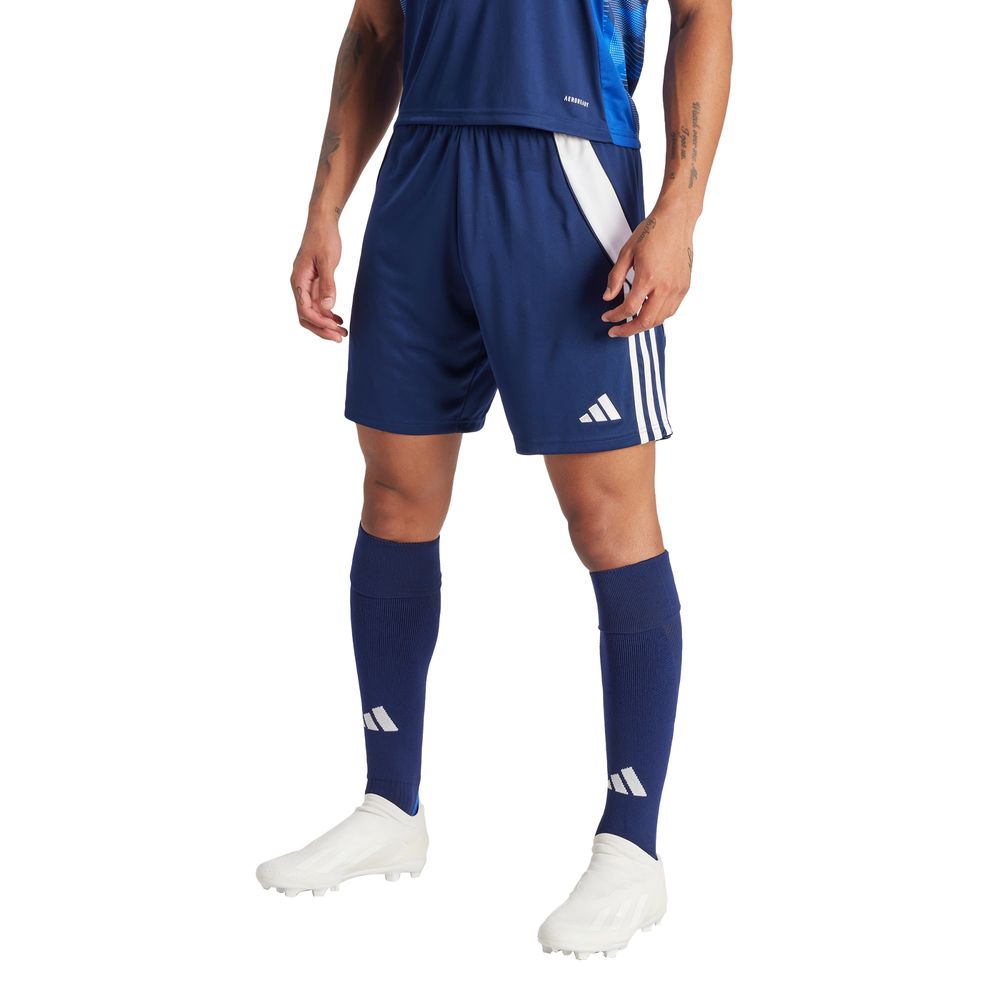 Foto 3 pulgar | Short Adidas Tiro 24 Azul
