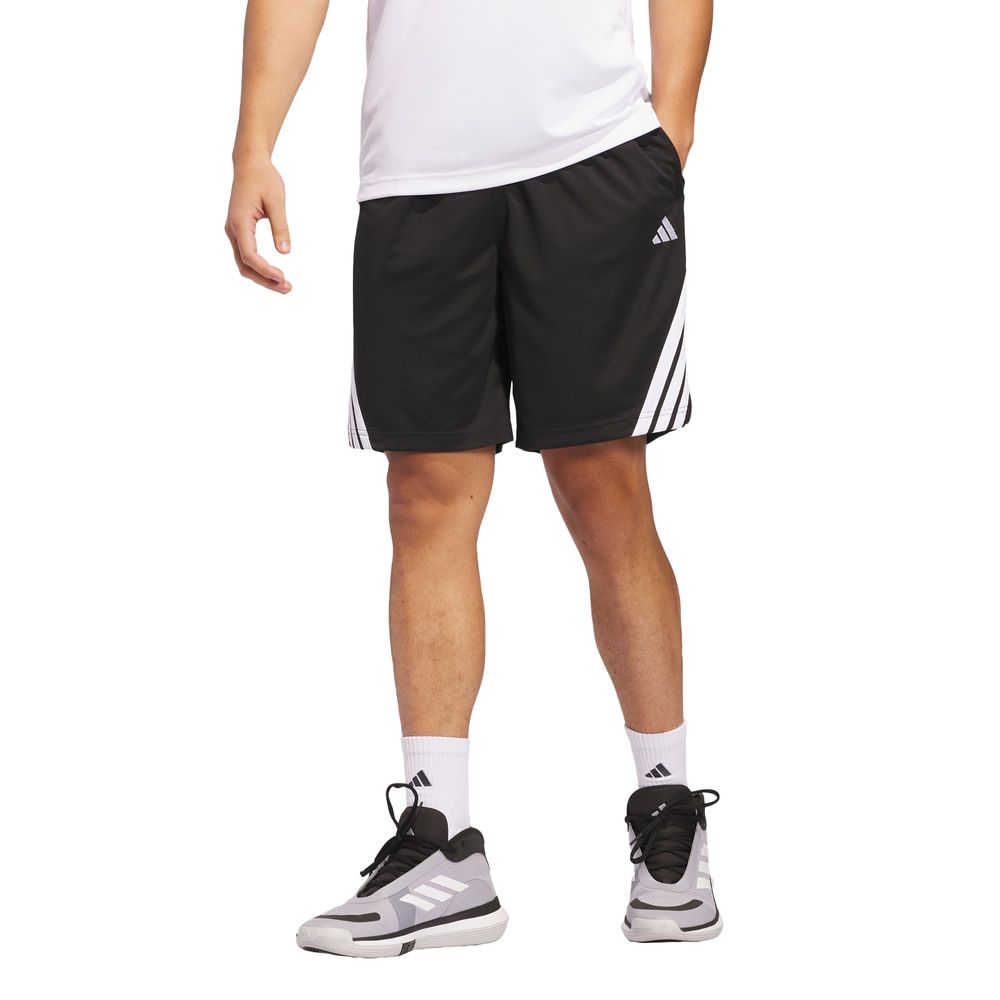 Foto 3 pulgar | 3-stripes Short Adidas Negro Hombre