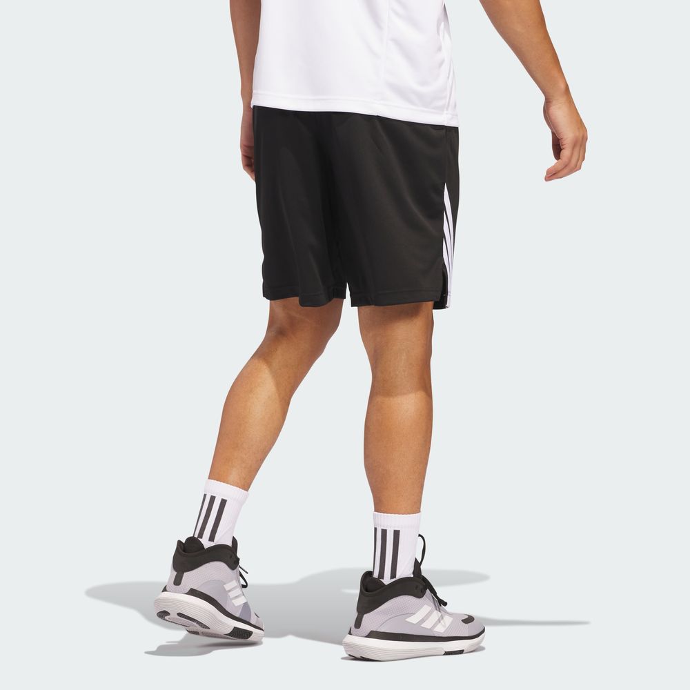 Foto 5 pulgar | 3-stripes Short Adidas Negro Hombre