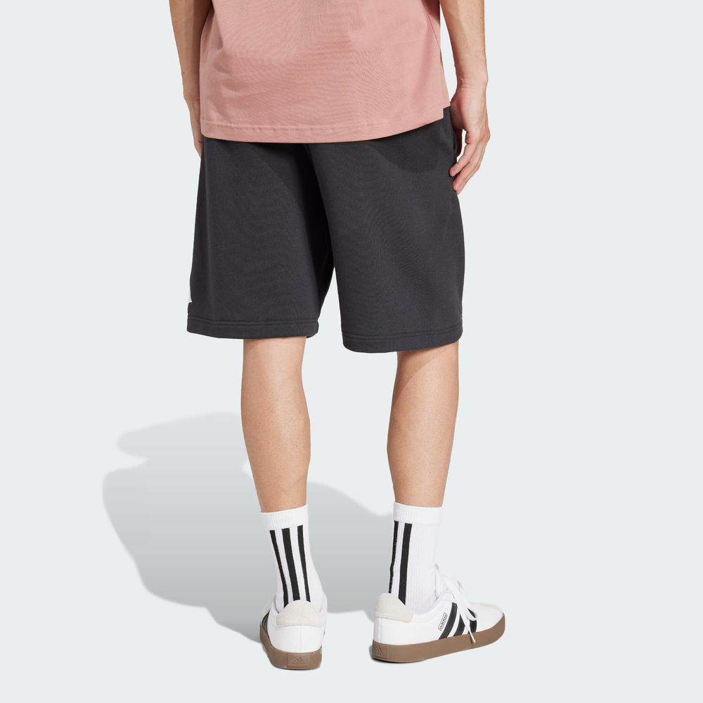 Foto 5 pulgar | Shorts Essentials Logo Grande French Terry Adidas Negro para Hombre