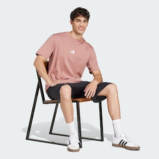 Foto 5 | Shorts Essentials Logo Grande French Terry Adidas Negro para Hombre