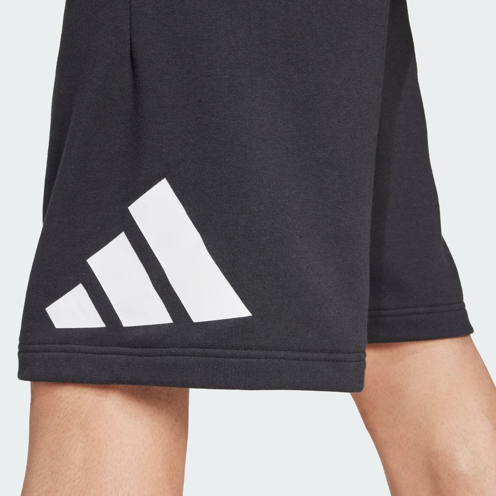 Foto 8 pulgar | Shorts Essentials Logo Grande French Terry Adidas Negro para Hombre