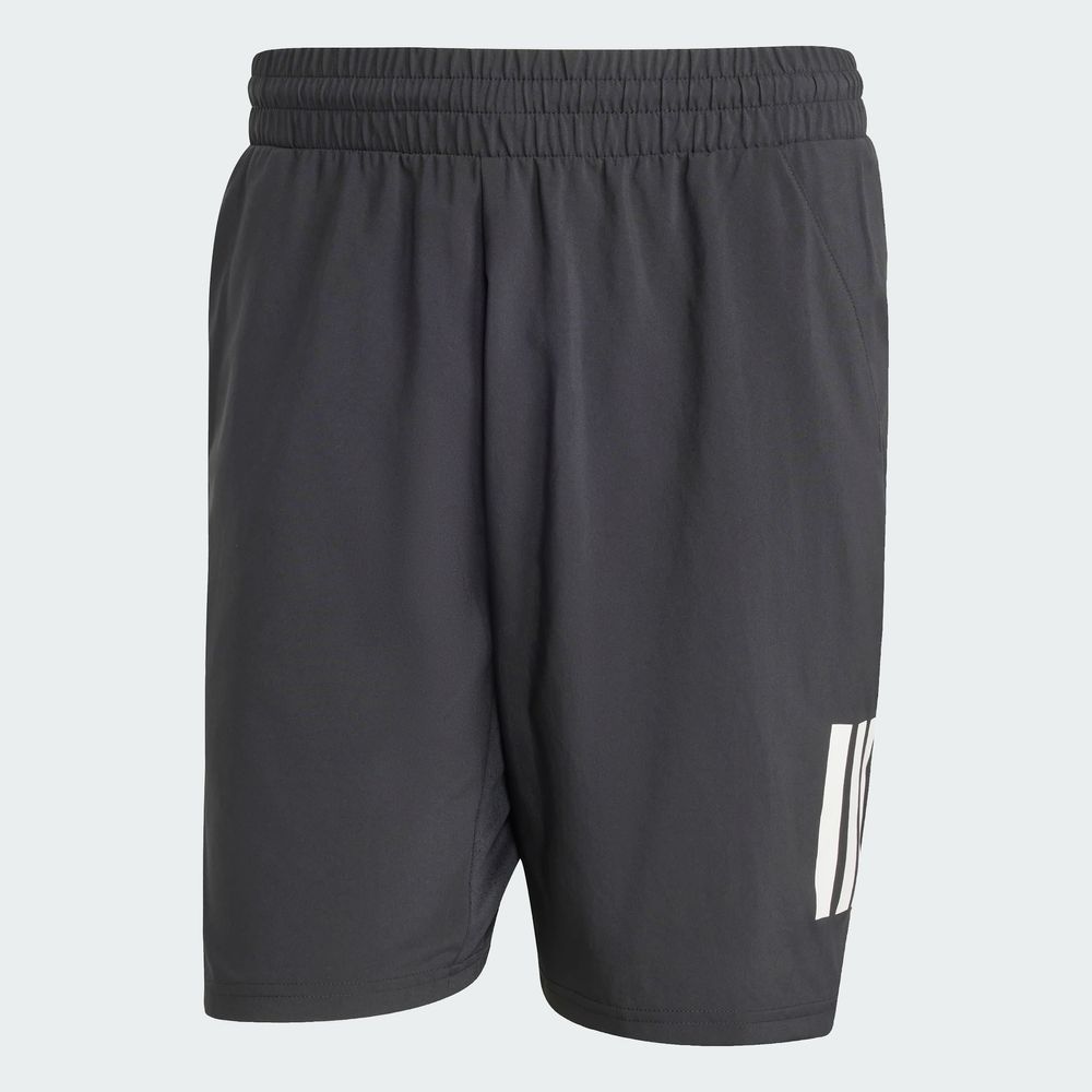 Foto 3 | Club 3str Short Adidas Negro Hombre