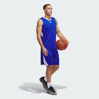 Foto 5 | 3-stripes Short Adidas Azul Hombre