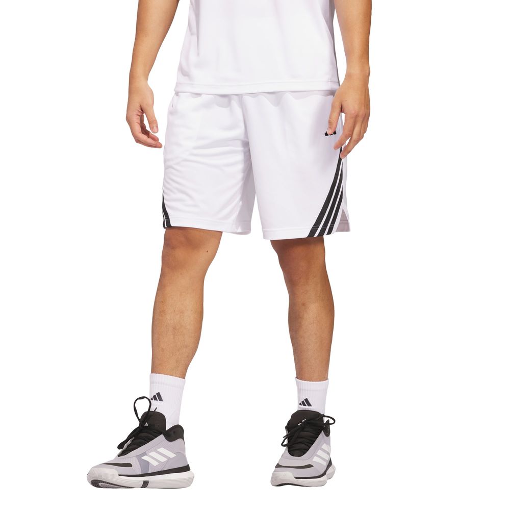 Foto 3 pulgar | 3-stripes Short Adidas Blanco Hombre