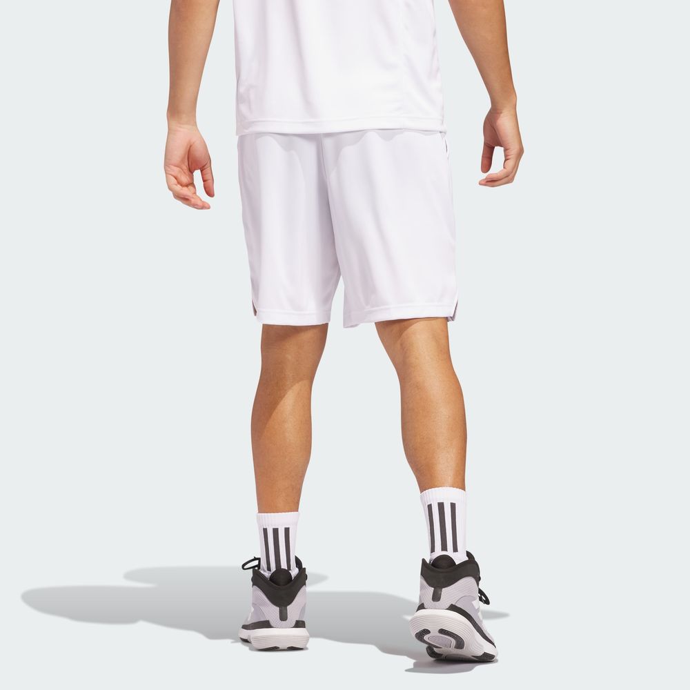 Foto 5 pulgar | 3-stripes Short Adidas Blanco Hombre