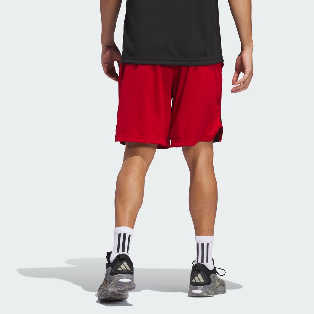 Foto 5 pulgar | 3-stripes Short Adidas Rojo Hombre