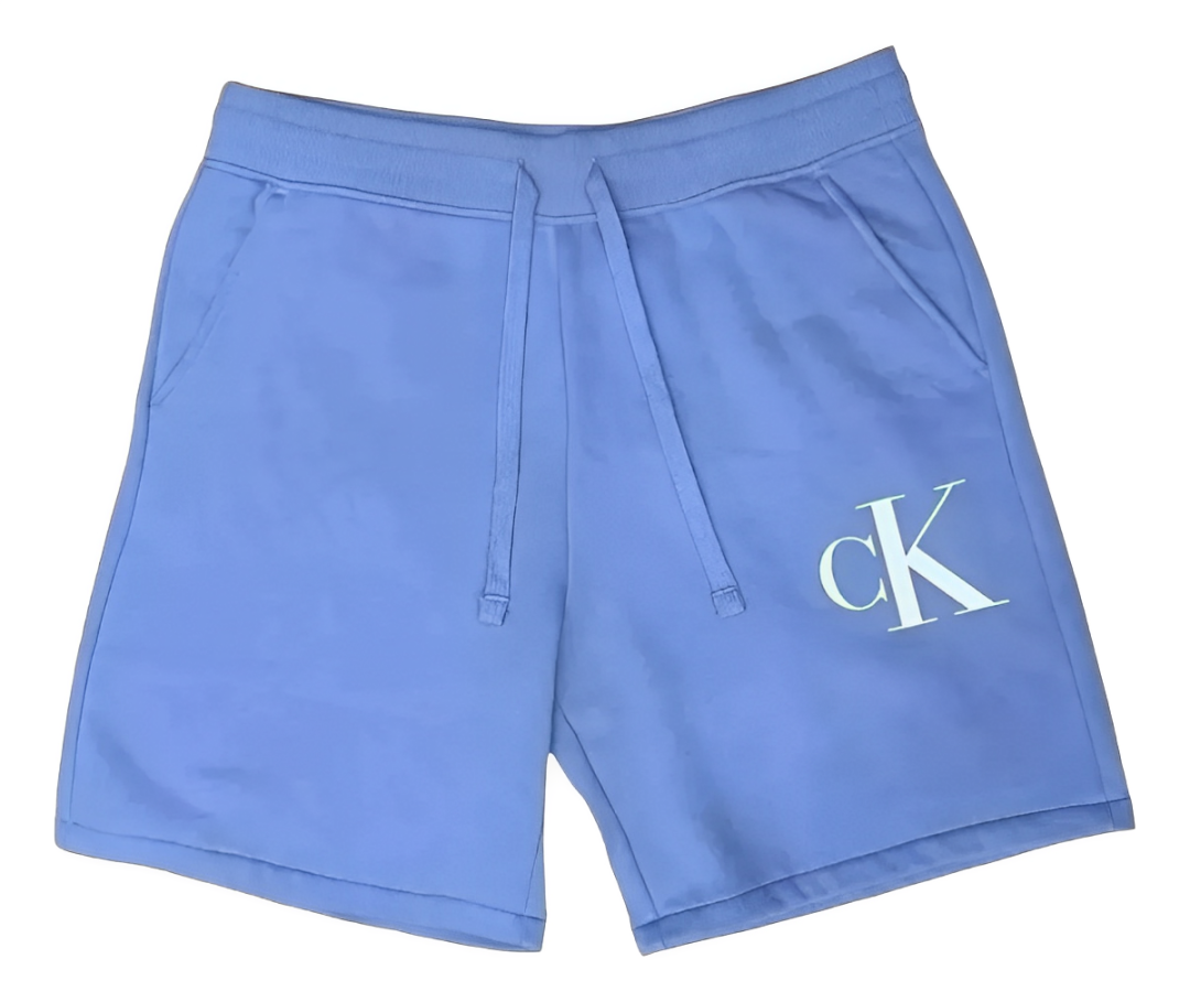 Foto 2 pulgar | Short Calvin Klein Azul para Hombre