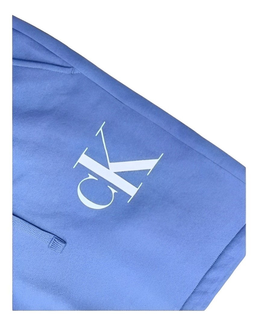 Foto 3 pulgar | Short Calvin Klein Azul para Hombre