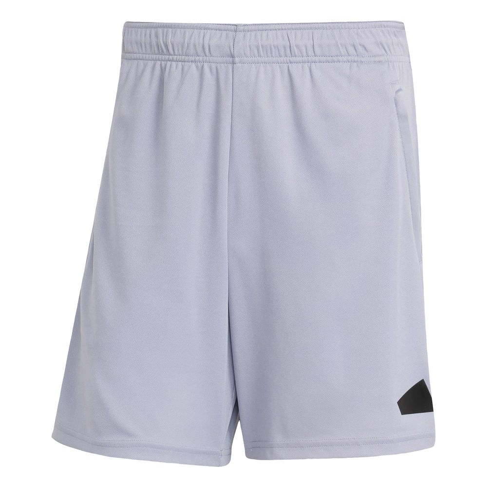 Foto 2 pulgar | Shorts Train Essentials Logo Adidas Violeta Hombre