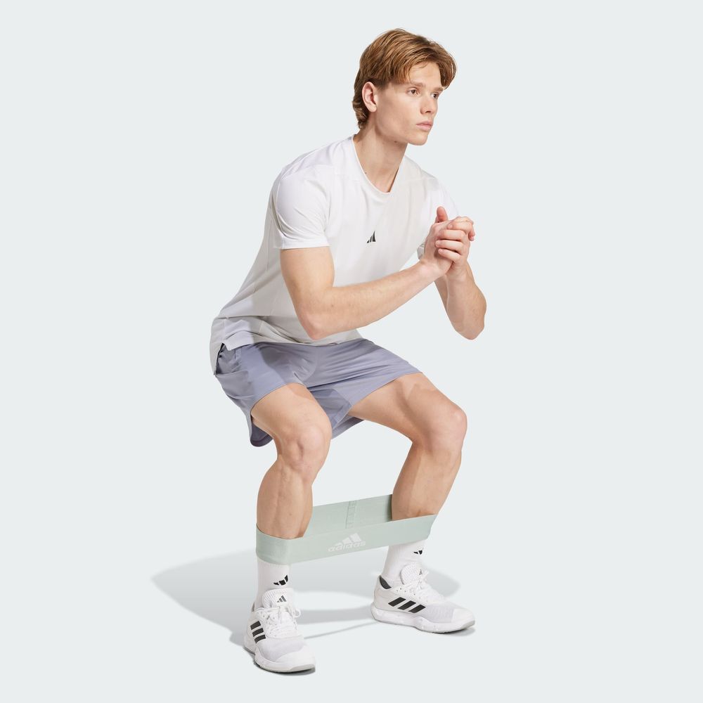 Foto 6 pulgar | Shorts Train Essentials Logo Adidas Violeta Hombre