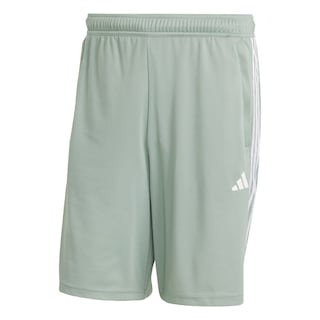 Foto 1 | Shorts De Entrenamiento Train Essentials Piqué 3 Franjas Adidas Verde Hombre