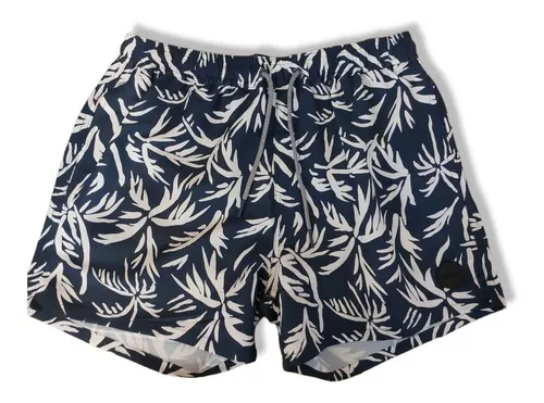 Foto 1 | Bermuda Para Caballero Con Estampado Azul Losan