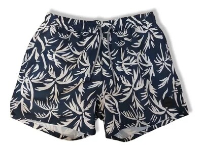 Foto 1 | Bermuda Para Caballero Con Estampado Azul Losan