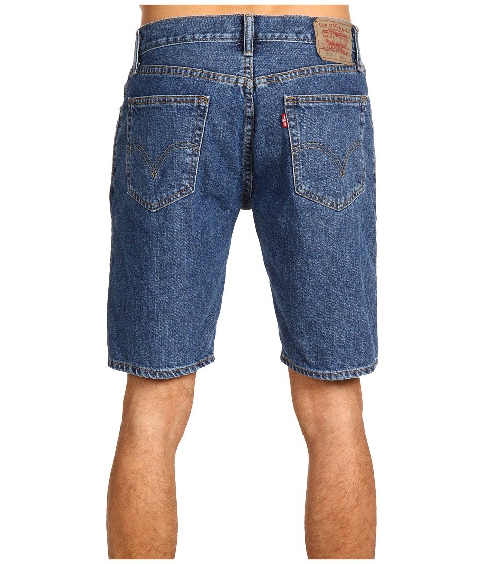 Foto 4 pulgar | Pantalones Cortos Levi's 505 Regular Fit Para Hombre, Tamaño Mediano, Stonewash 36 - Venta Internacional.