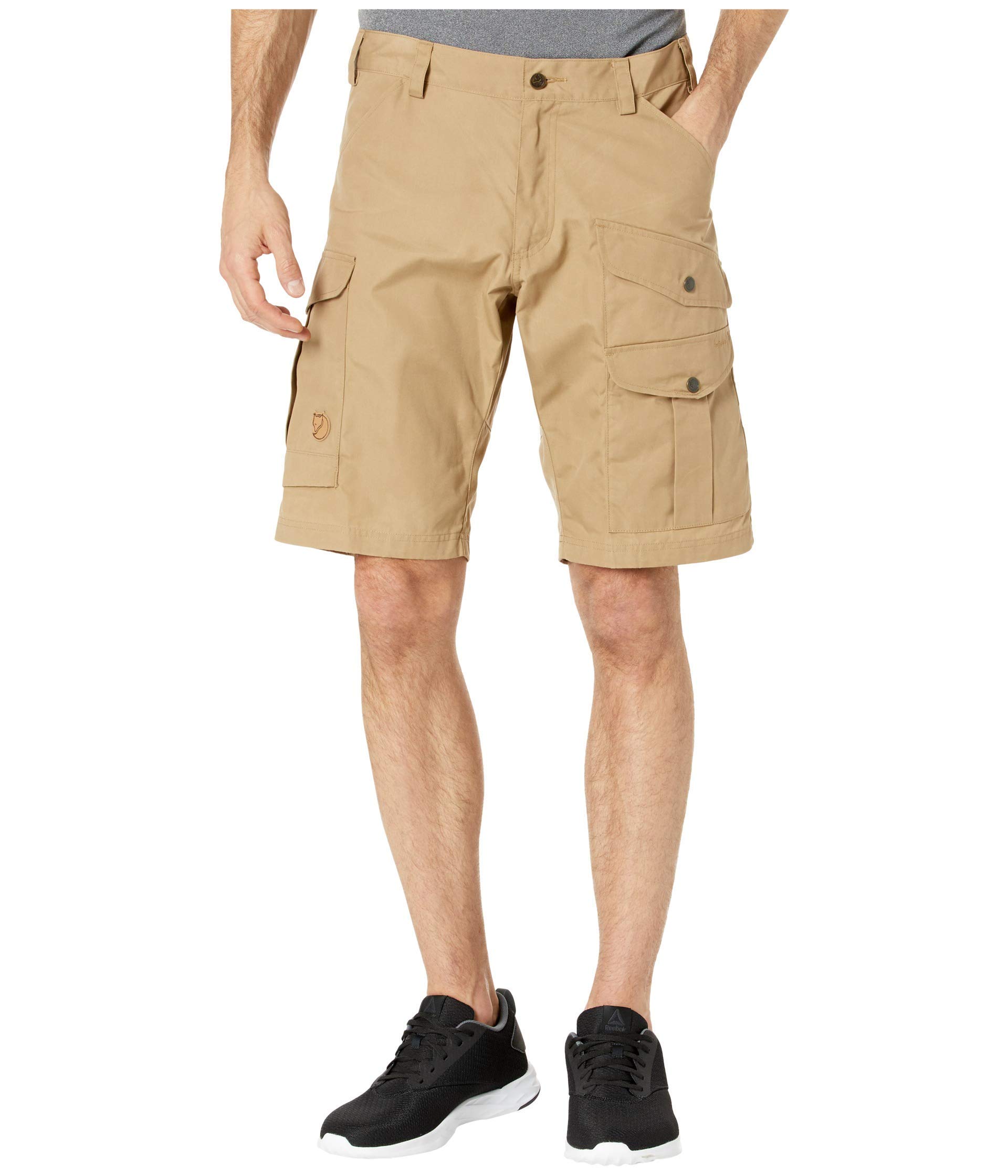 Foto 2 pulgar | Pantalones Cortos Fjällräven Barents Pro Para Hombre Sand G-1000 Original - Venta Internacional.