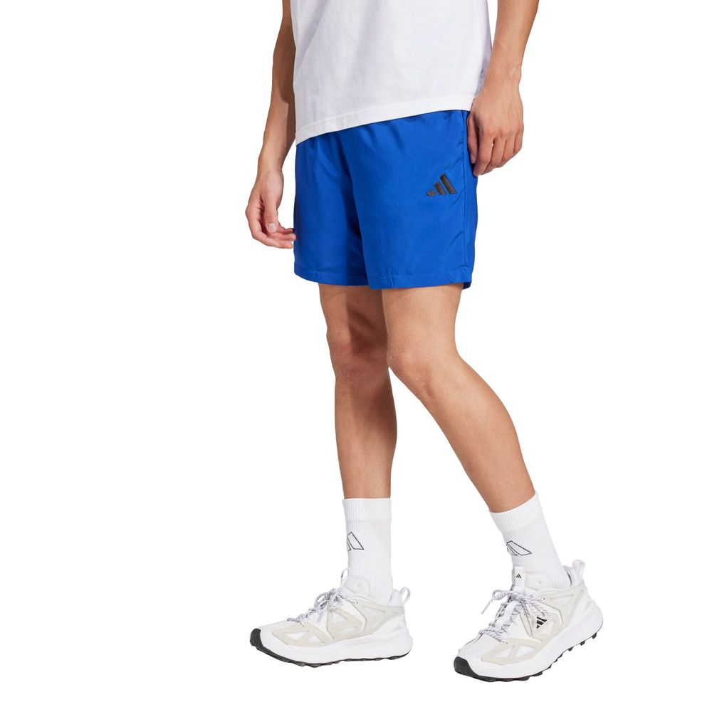 Foto 3 pulgar | Shorts Chelsea Essentials Logo Pequeño Adidas Azul Hombre