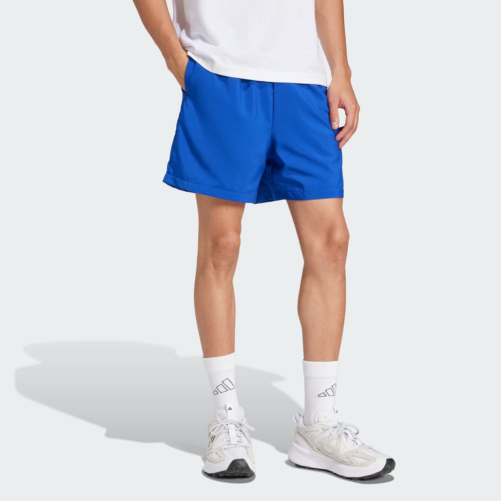 Foto 6 pulgar | Shorts Chelsea Essentials Logo Pequeño Adidas Azul Hombre