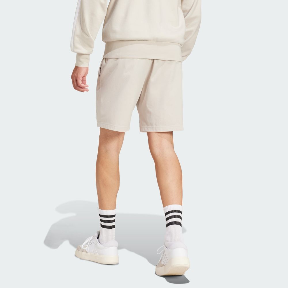 Foto 4 | Shorts Essentials Linear Single Jersey Adidas Gris Hombre