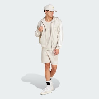 Foto 6 | Shorts Essentials Linear Single Jersey Adidas Gris Hombre
