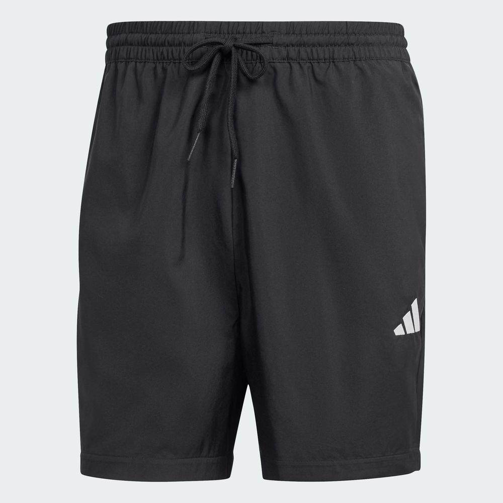 Foto 4 pulgar | Shorts Chelsea Essentials Logo Pequeño Adidas Negro Hombre