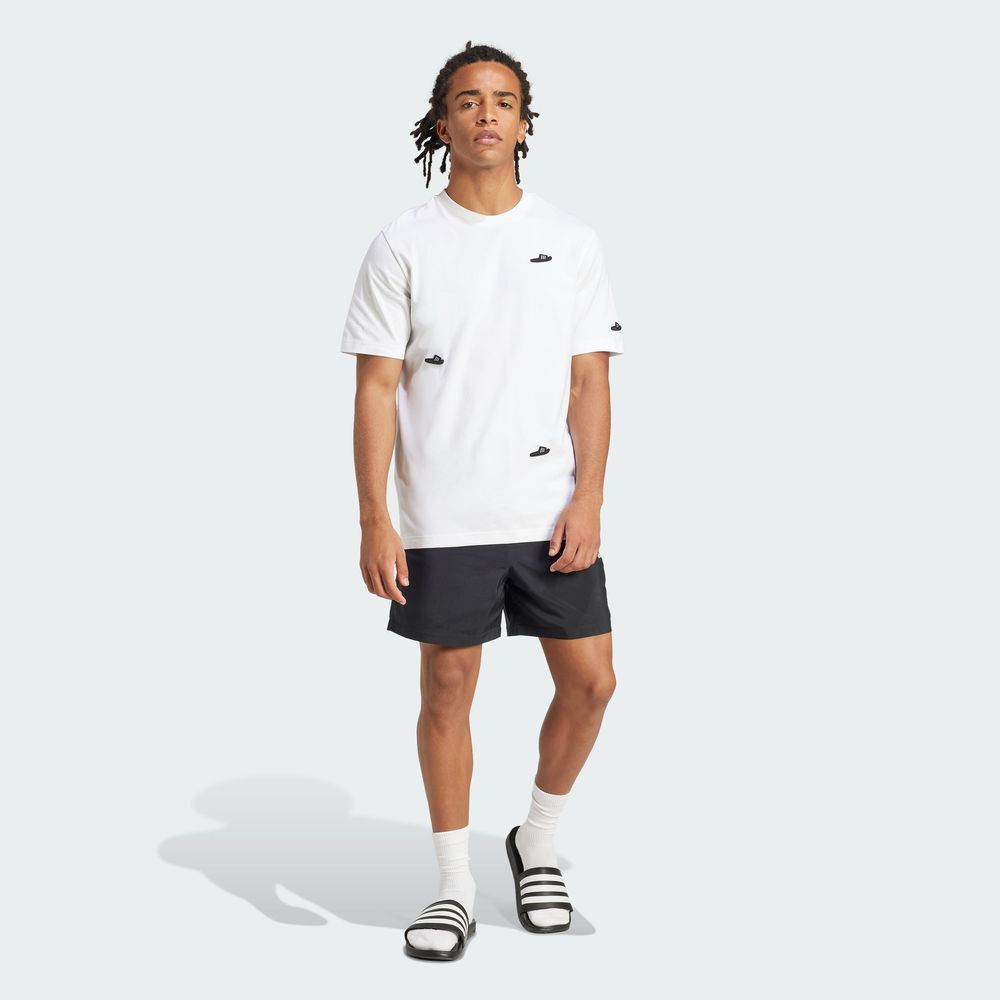 Foto 7 pulgar | Shorts Chelsea Essentials Logo Pequeño Adidas Negro Hombre