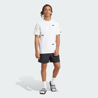 Foto 6 | Shorts Chelsea Essentials Logo Pequeño Adidas Negro Hombre