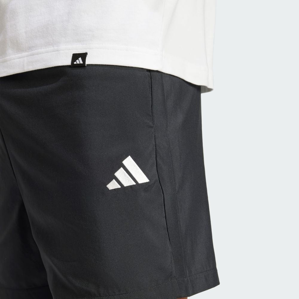 Foto 8 pulgar | Shorts Chelsea Essentials Logo Pequeño Adidas Negro Hombre