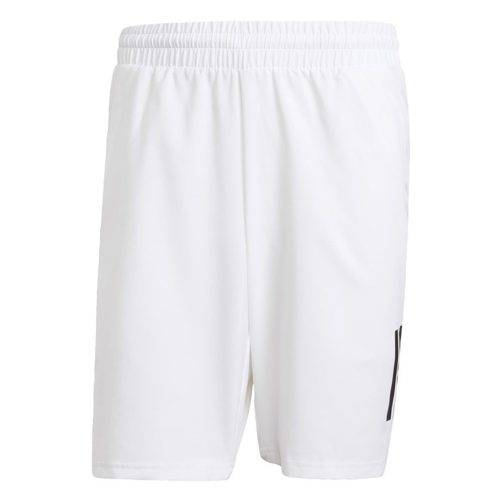 Foto 2 pulgar | Shorts Club Tennis Climacool Tres Franjas Adidas Blanco Hombre