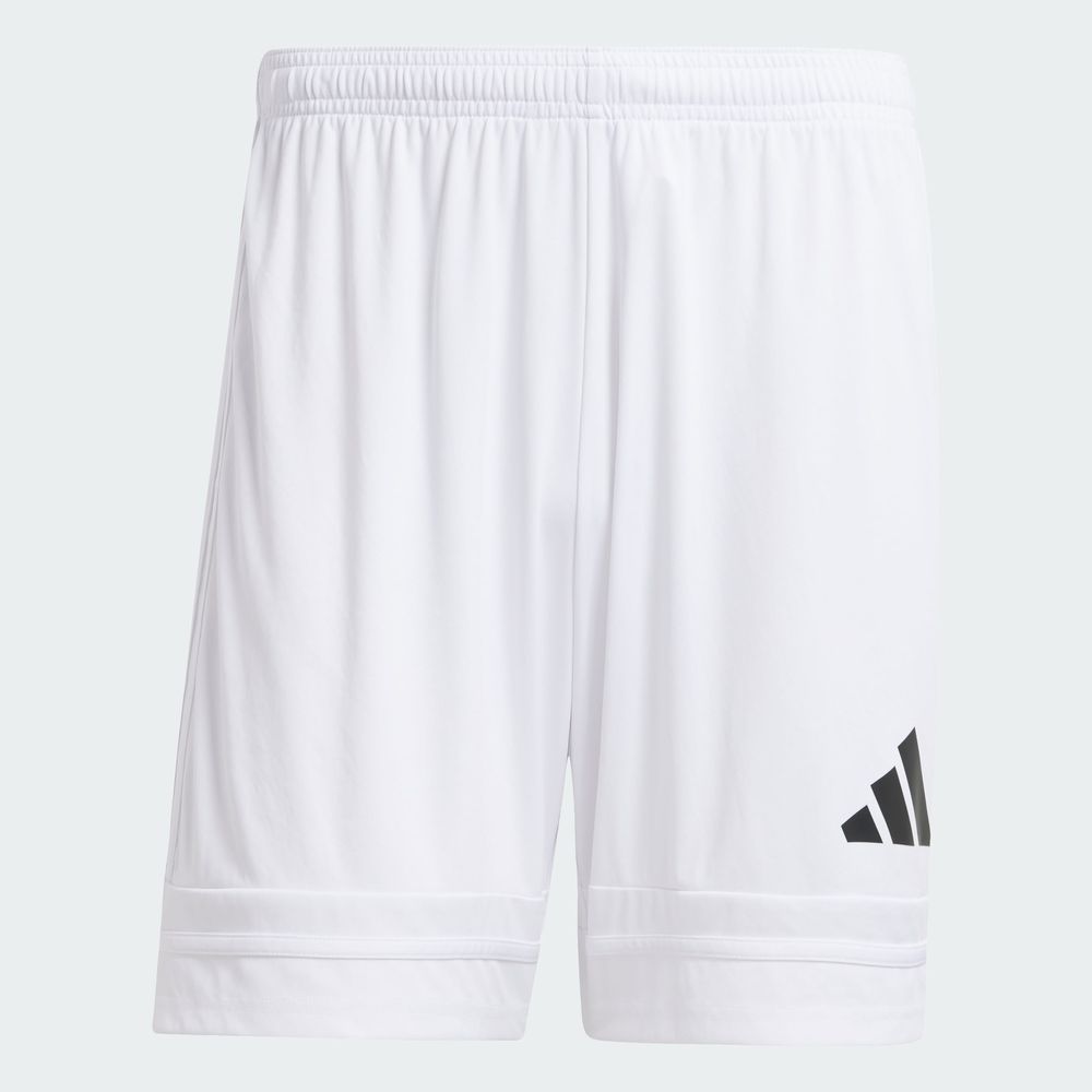 Foto 3 | Shorts Squadra 25 Adidas Blanco Hombre