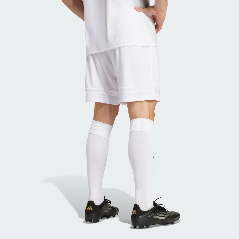 Foto 4 | Shorts Squadra 25 Adidas Blanco Hombre