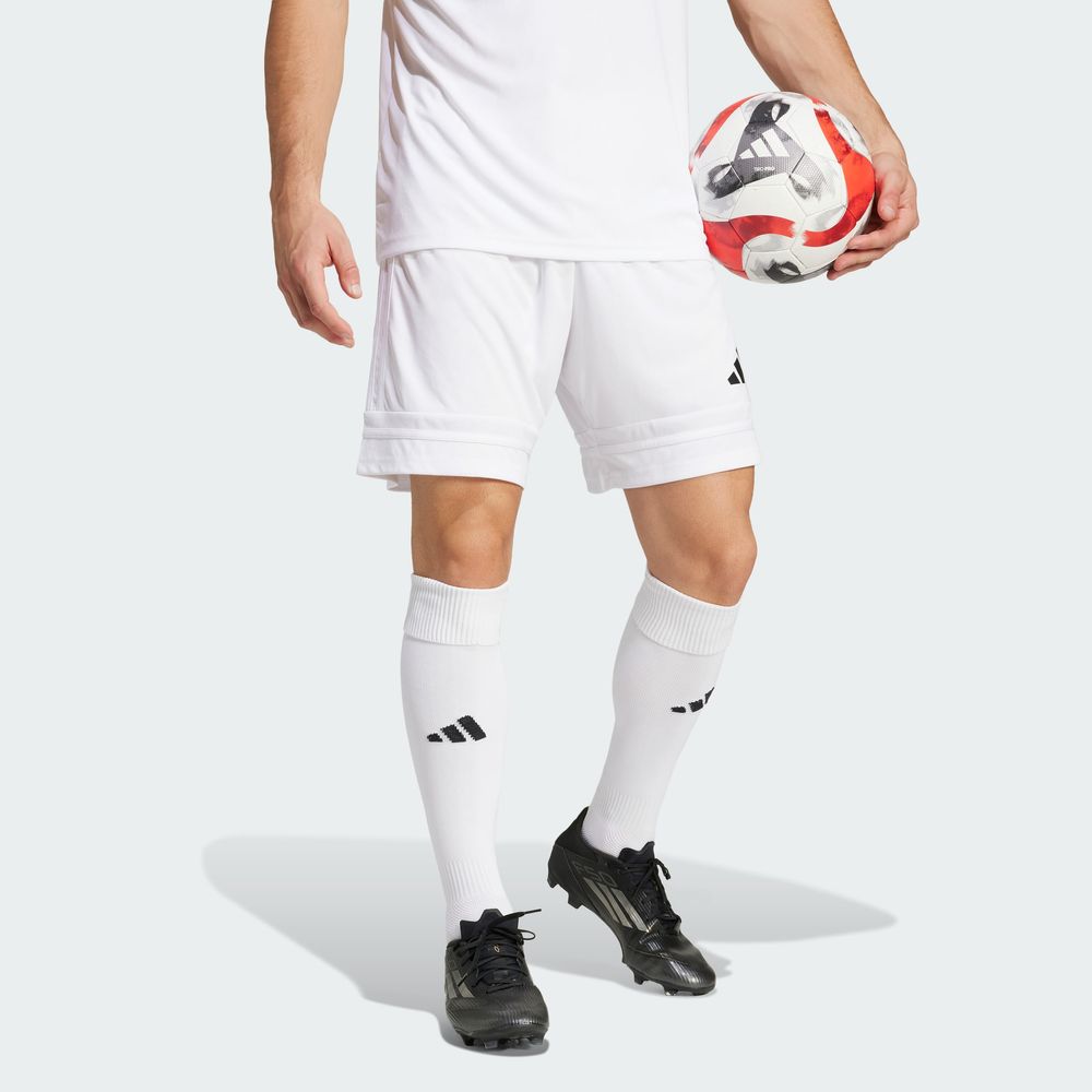 Foto 5 | Shorts Squadra 25 Adidas Blanco Hombre