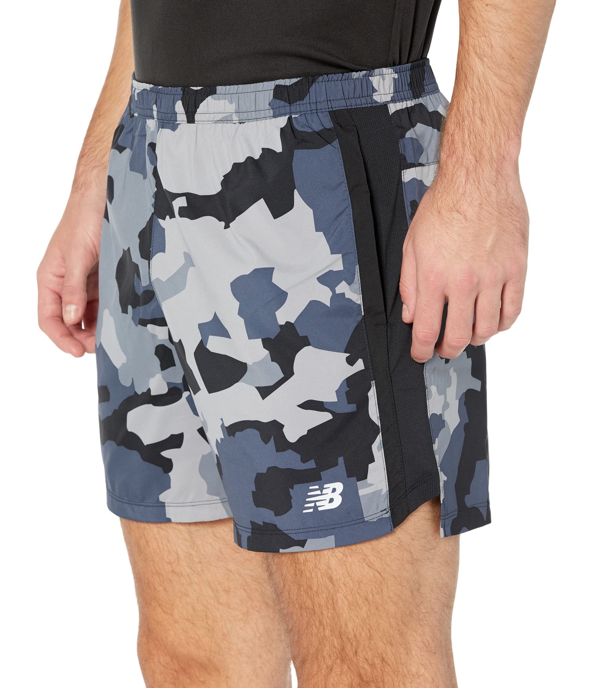 Foto 3 | Short New Balance Accelerate para Hombre Estampado Thunder - Venta Internacional