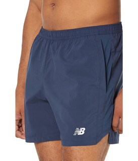 Foto 4 | Pantalones Cortos New Balance Accelerate Para Hombre Natural Indigo 4xl - Venta Internacional.