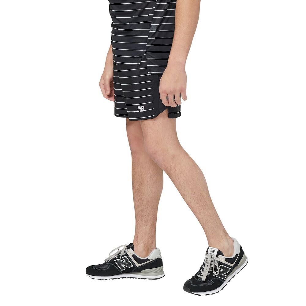 Foto 3 pulgar | Shorts New Balance Accelerate Negros para Hombre - Venta Internacional