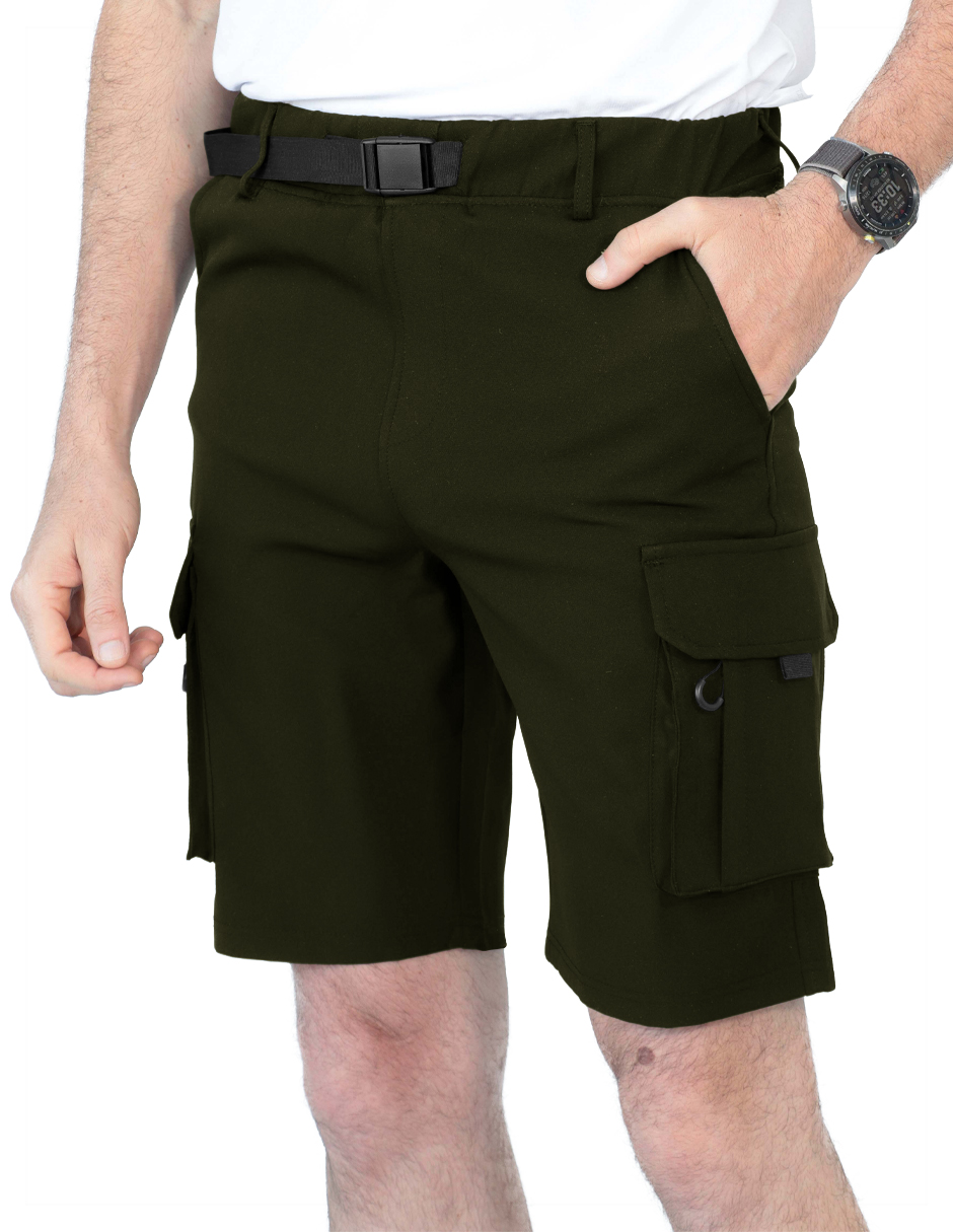 Foto 3 | Short Hombre Kimy-le2504 Roosevelt Militar