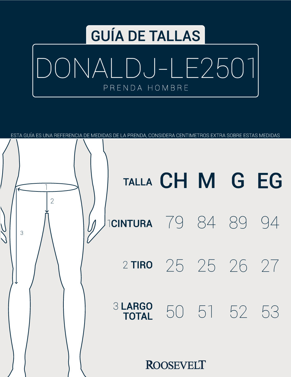 Foto 5 | Short Hombre Donaldj-le2501 Roosevelt Terracota
