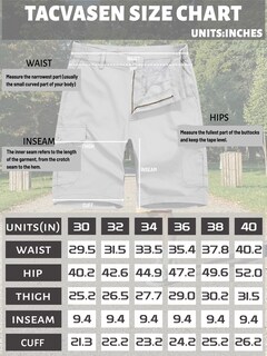 Foto 7 | Pantalones Cortos Tacvasen, Casuales, De Algodón, De Algodón, De Secado Rápido, Para Hombre - Venta Internacional.