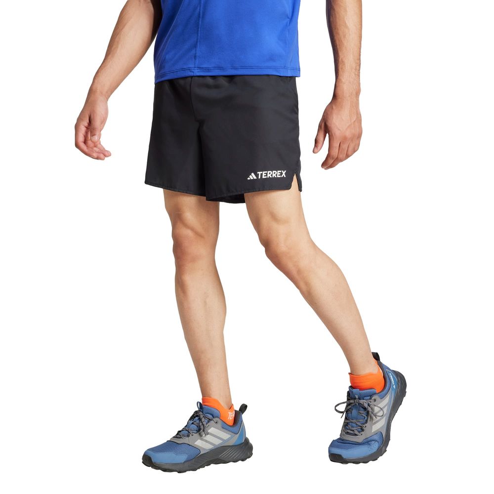 Foto 2 | Shorts Terrex Multi Light Adidas Negro Hombre