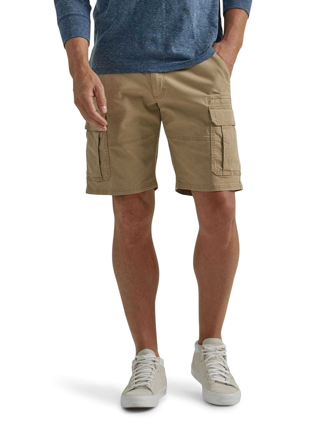 Foto 2 pulgar | Pantalones Cortos Tipo Cargo Wrangler Authentics, Clásicos, De Corte Holgado, Para Hombre - Venta Internacional.