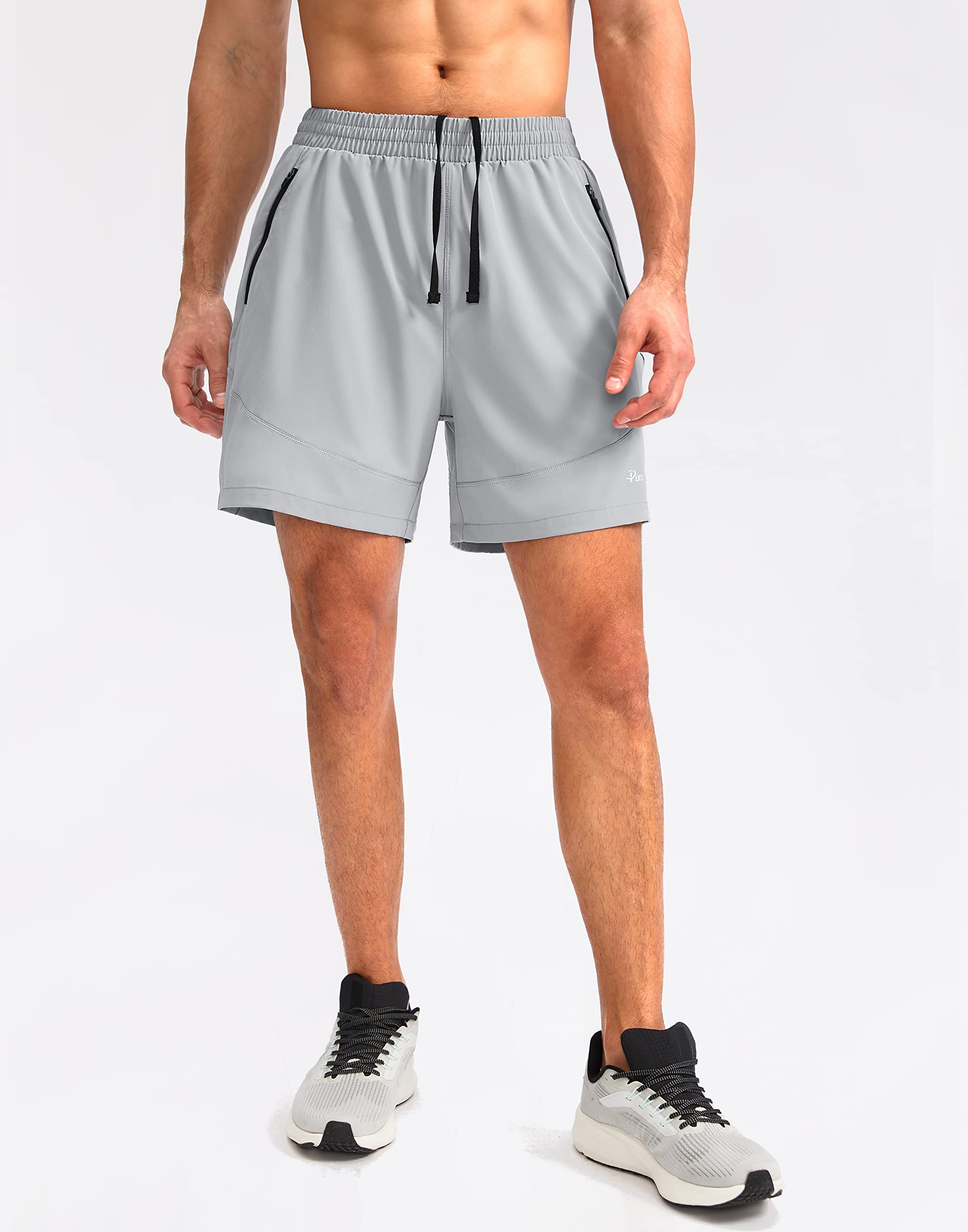 Foto 3 pulgar | Short de Entrenamiento Pudolla  con Bolsillos para Hombre - Venta Internacional