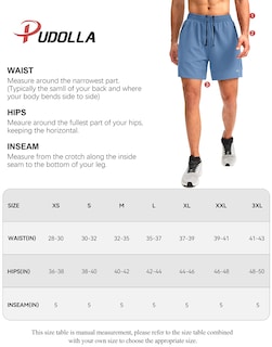 Foto 7 | Pantalones Cortos Para Correr Pudolla Para Hombre, Entrenamiento, Atlético, Color Vino M - Venta Internacional.