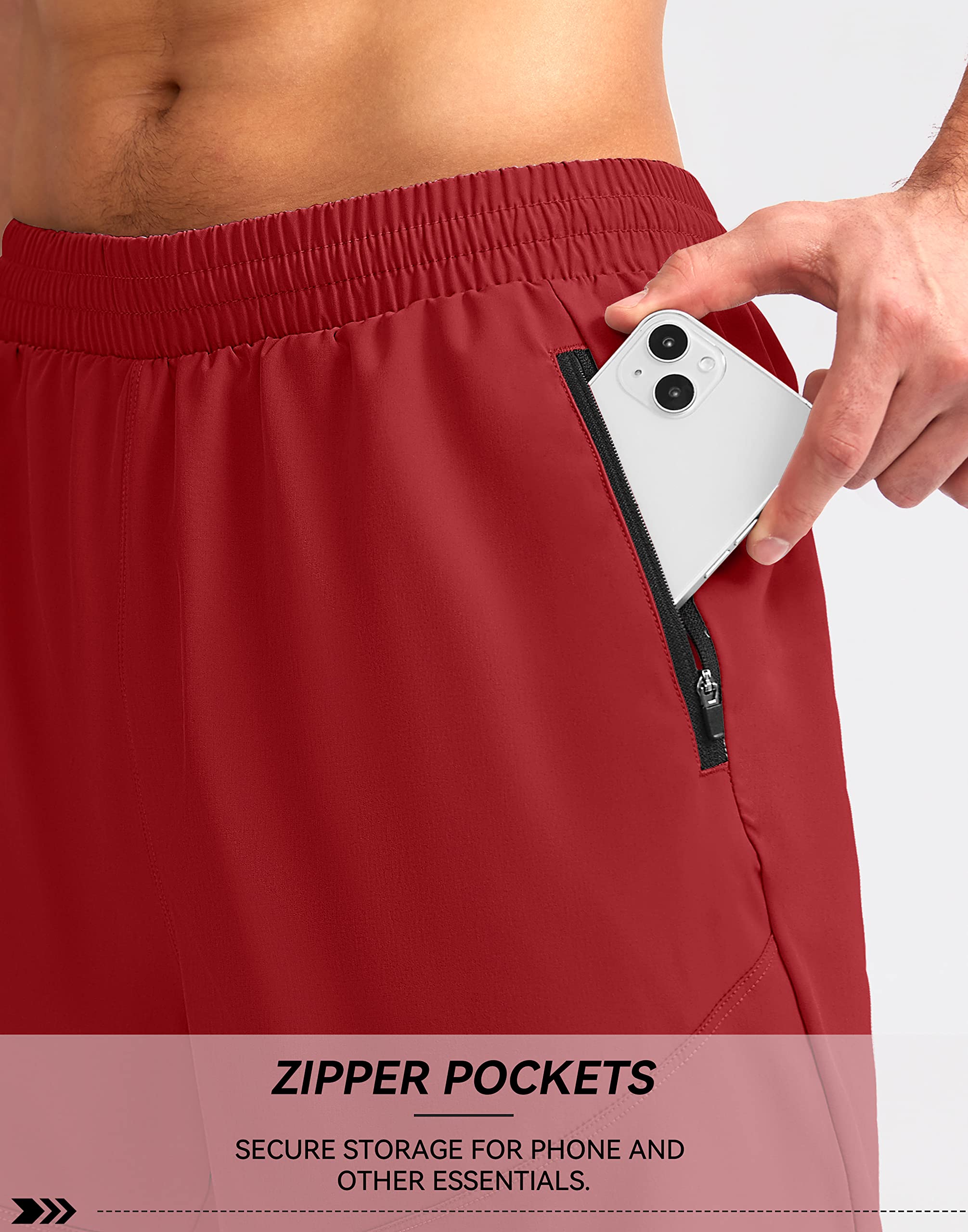 Foto 5 pulgar | Short Pudolla Rojo para Hombre - Venta Internacional