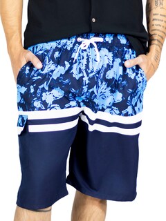 Foto 1 | Short Playa Y Alberca Hombre Estampado Sh-063 D1 Traje Baño Con Forro